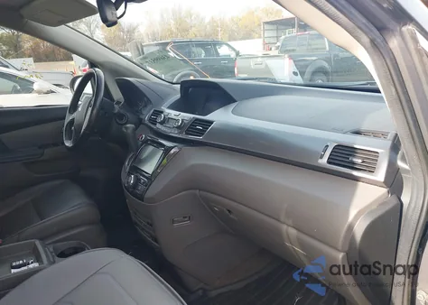 2014 Honda Odyssey Touring/Touring Elite из США, поврежденный, VIN 5FNRL5H96EB074255